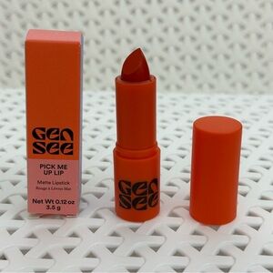 NEW! Gen See Pick Me Up Matte Lipstick Selma VEGAN